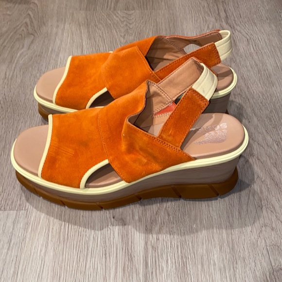 Sorel Joanie 3 Slingback Desert Sun Wedge Sandals - Picture 2 of 6